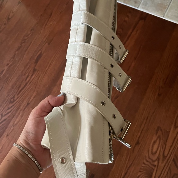 White leather Mackage jacket - Picture 4 of 5